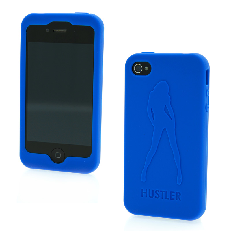 Hustler Silicone iPhone 4 and 4s Blue Sexy Girl Case Hustler Silicone iPhone 4 and 4s Blue Sexy Girl Case