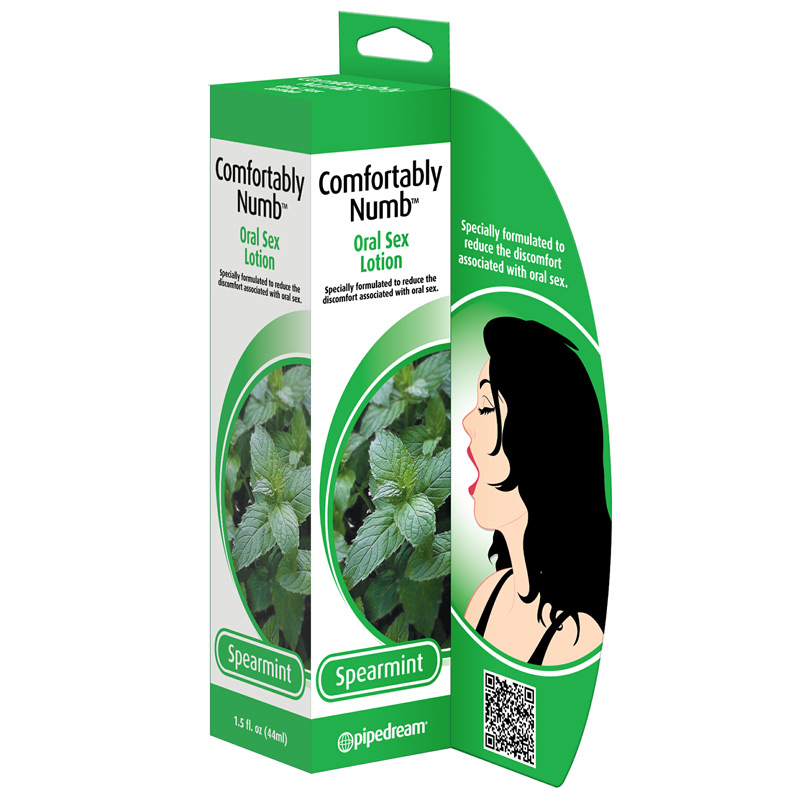 Comfortably Numb Spearmint Oral Sex Lotion Comfortably Numb Spearmint Oral Sex Lotion