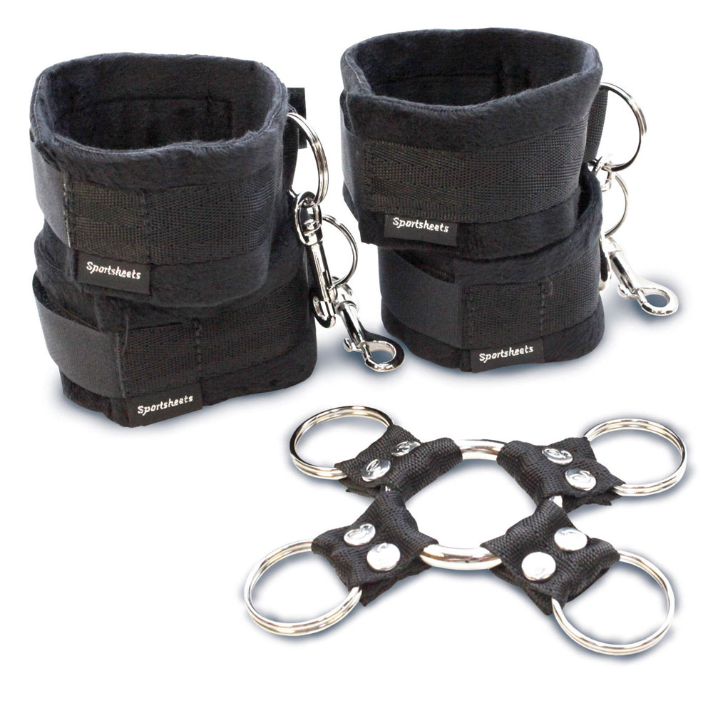 5 Pc Hog Tie & Cuff Set 5 Pc Hog Tie & Cuff Set