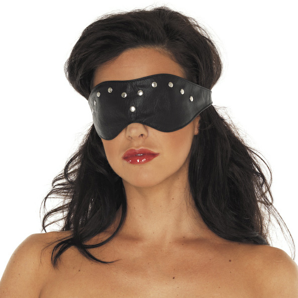 Leather Blindfold Mask Leather Blindfold Mask