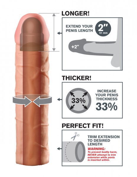 Fx Perfect Extension 2" Flesh