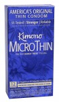 Kimono Microthin Ultrathin 12pk