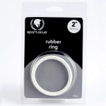 2 White Rubber Ring