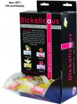 Dickalicious Pillow Packs 144 Pcs